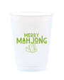 Green Merry Mahjong Reusable Frost Flex Cups