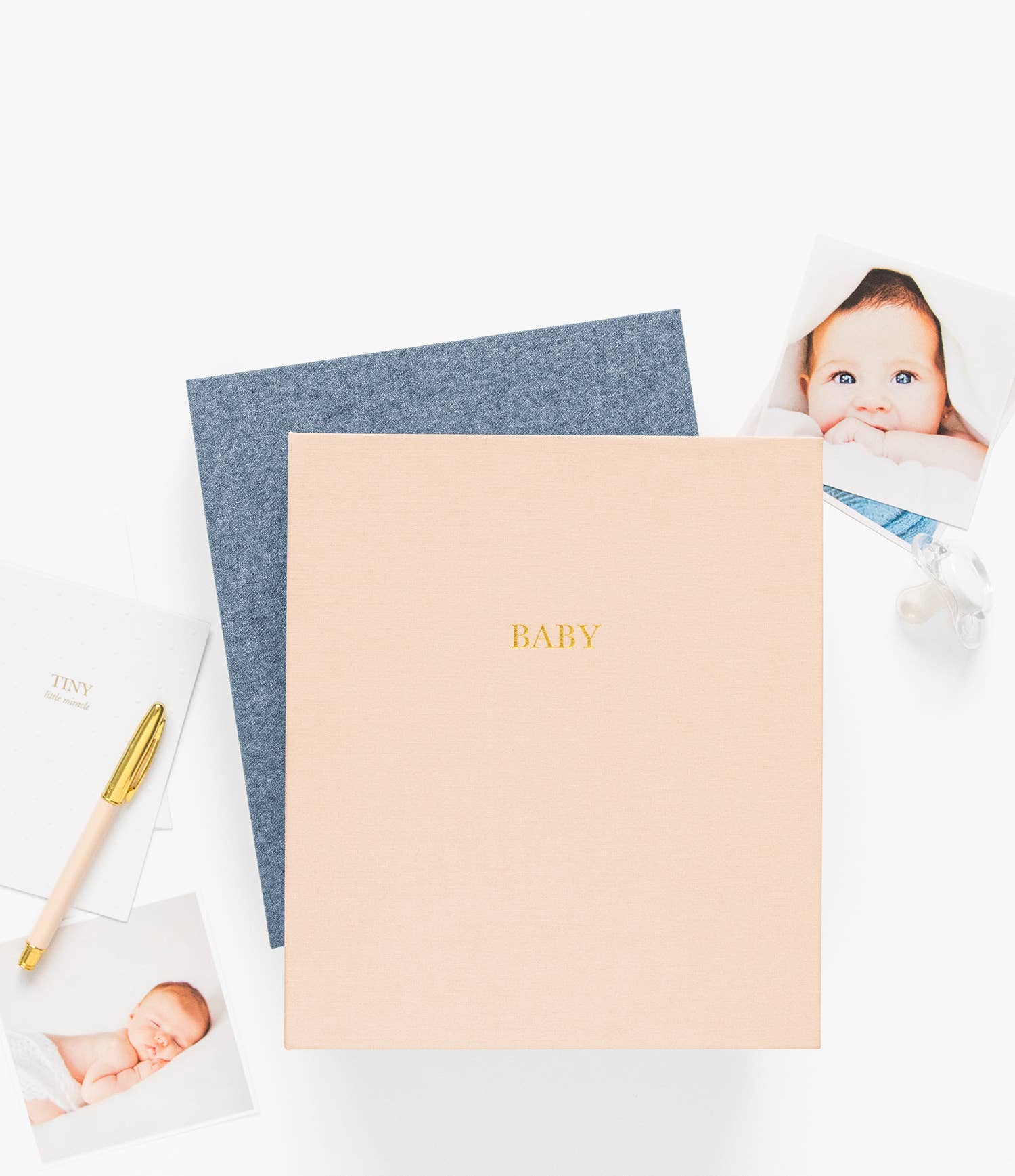 Baby Book - Pale Pink