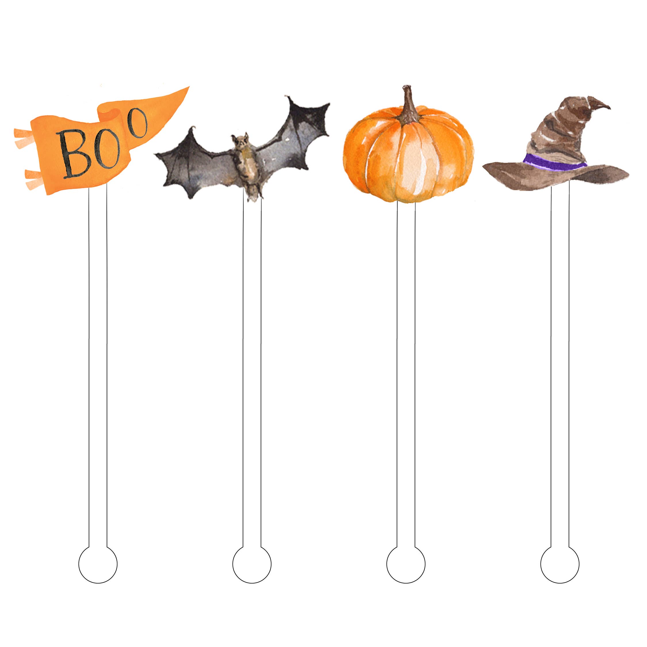 Classic Halloween Stir Sticks