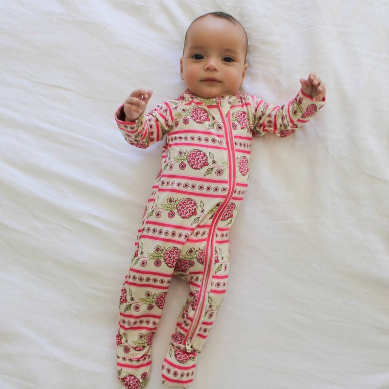 Pomegranate Soiree Bamboo Sleeper