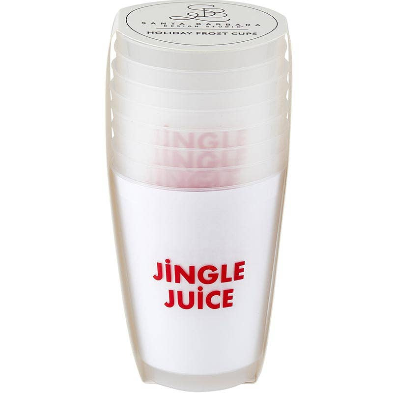 Face to Face Frost Cups - Jingle Juice - Set of 8