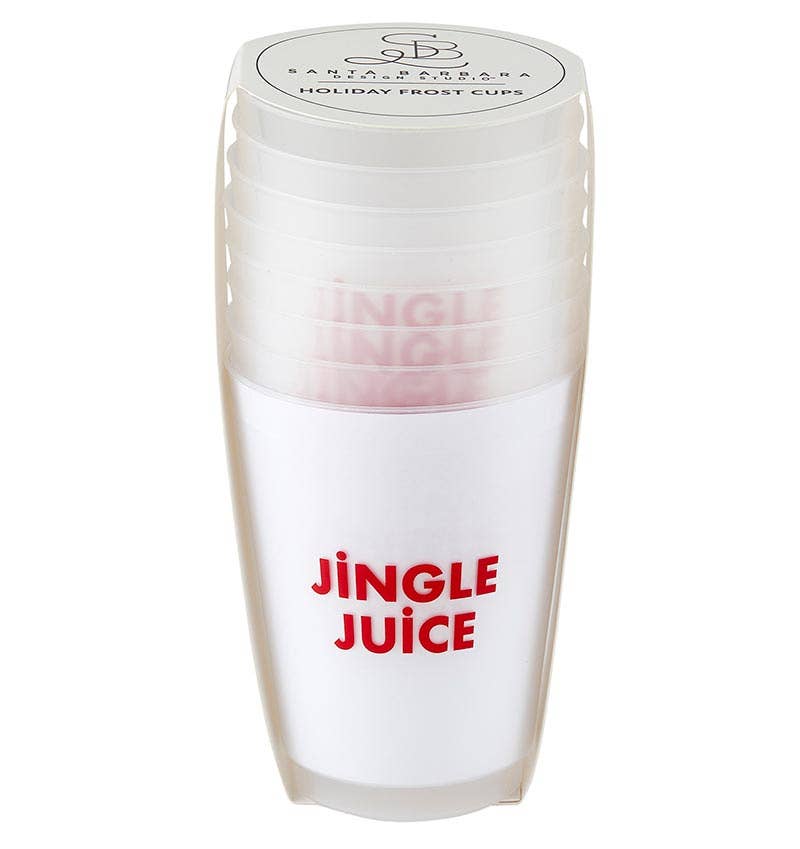 Face to Face Frost Cups - Jingle Juice - Set of 8