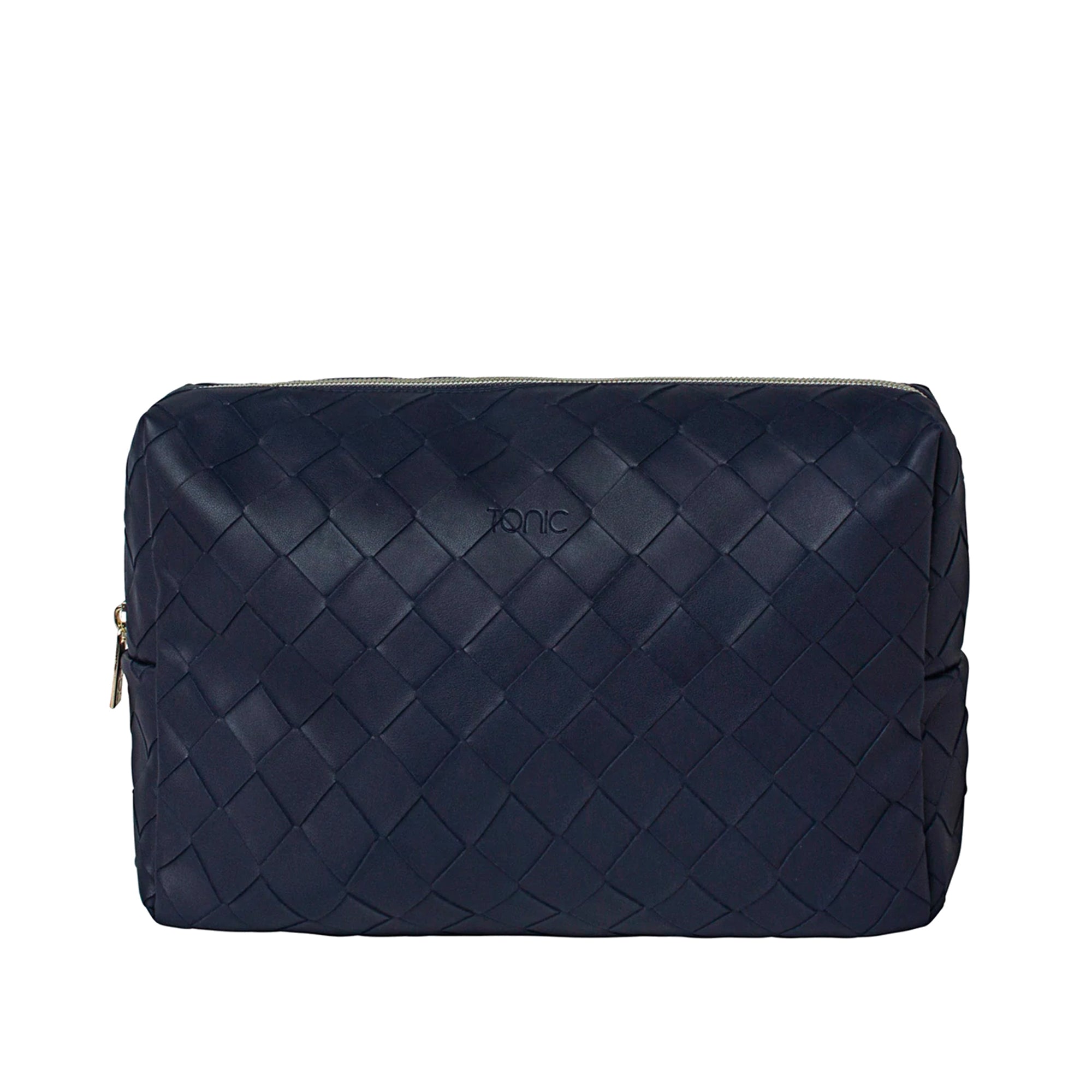 Woven Large Cosmetic Bag