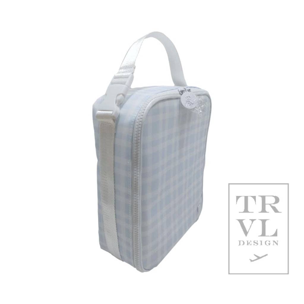Lunch Box Insulated Lunch Bag - Pimlico Plaid Blue