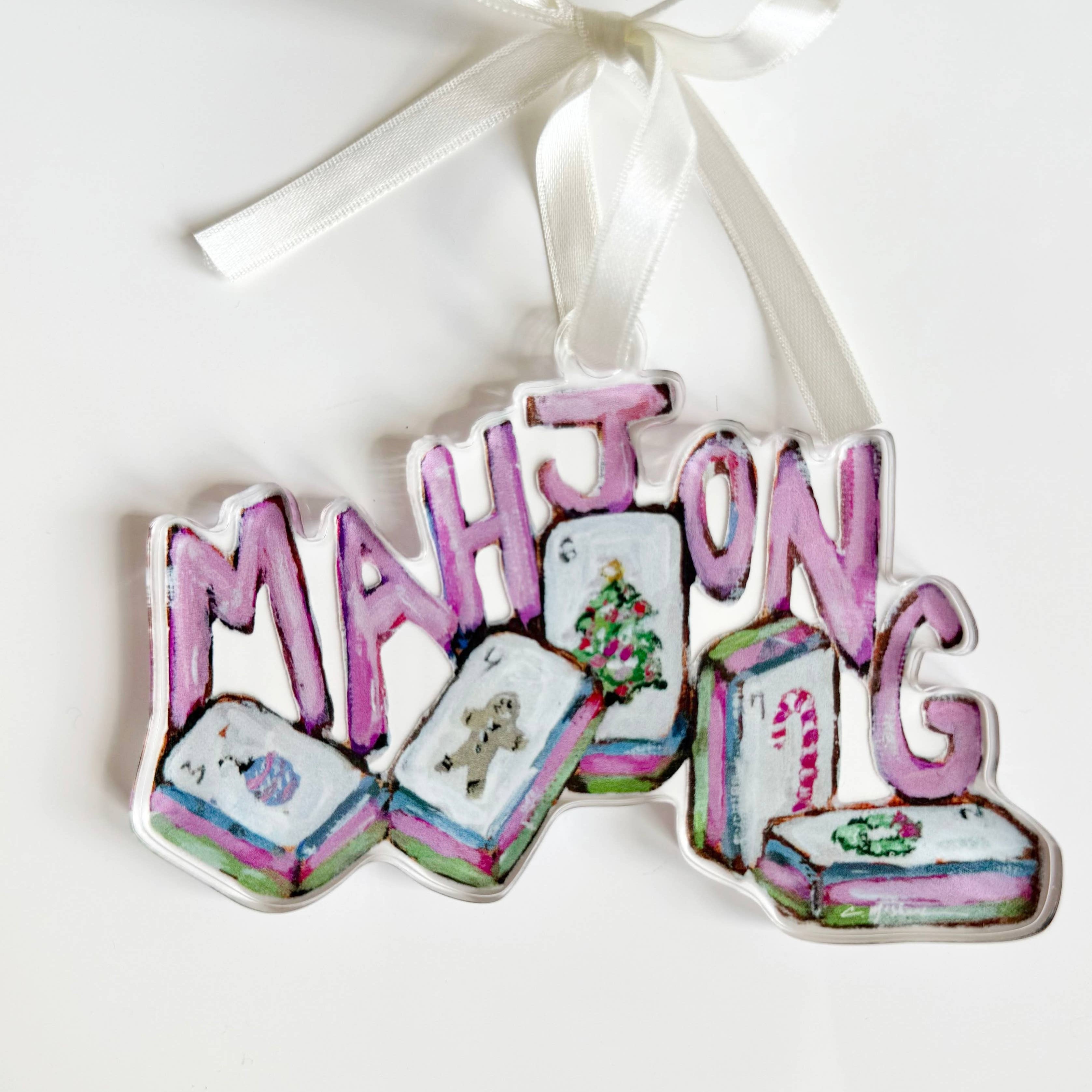 "Mahjong Christmas" ornament