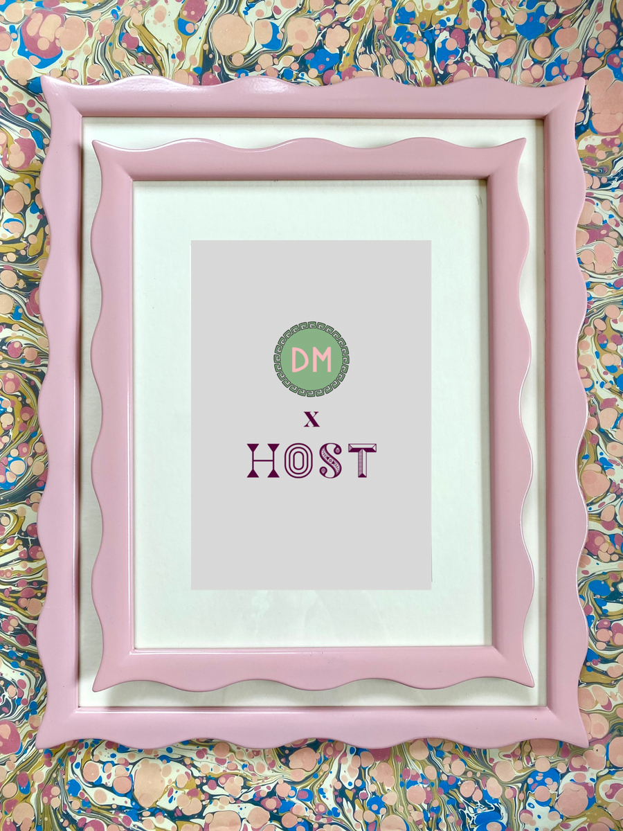 HOST x DM Small Ripple Pink Frame