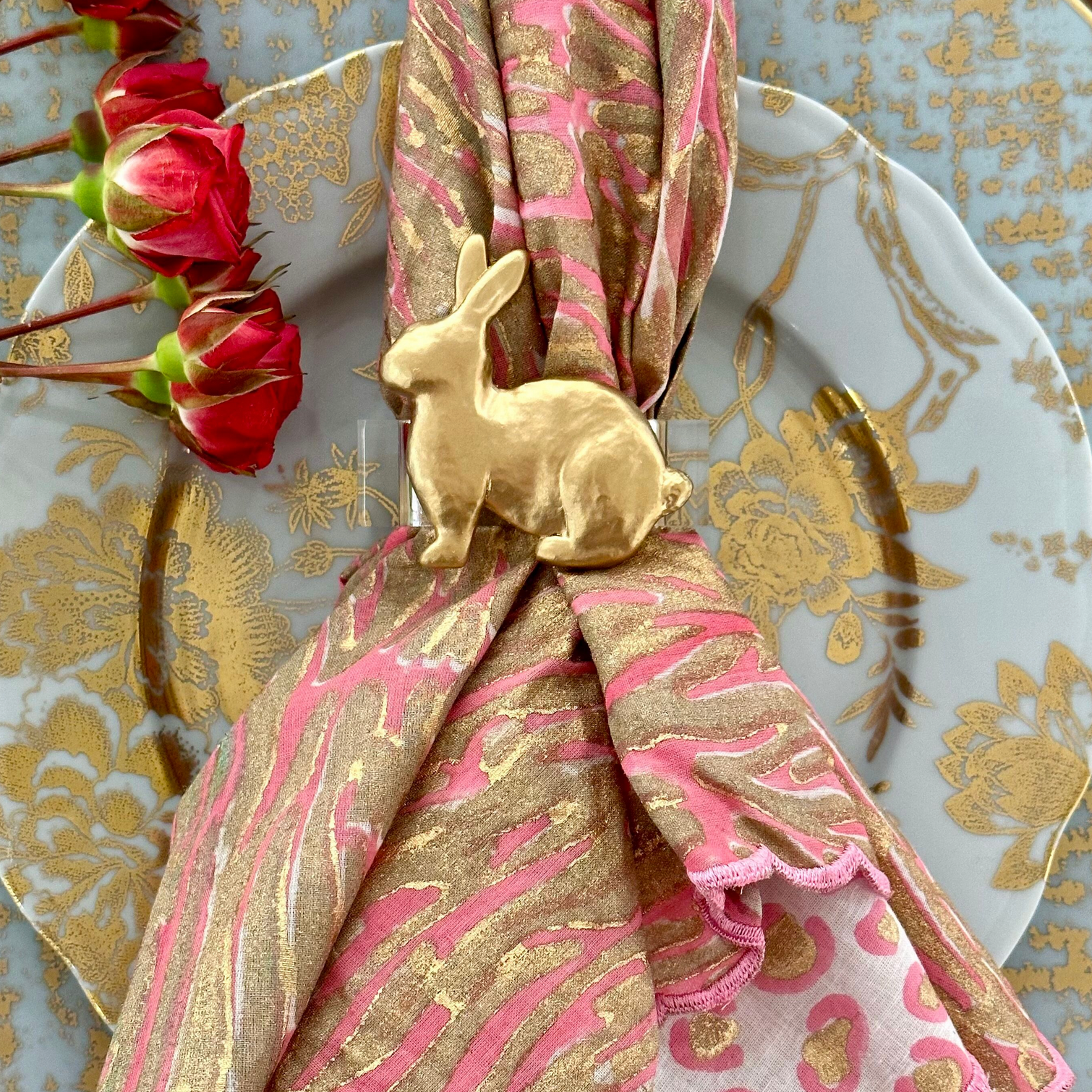 Bunny Rabbit Napkin Rings