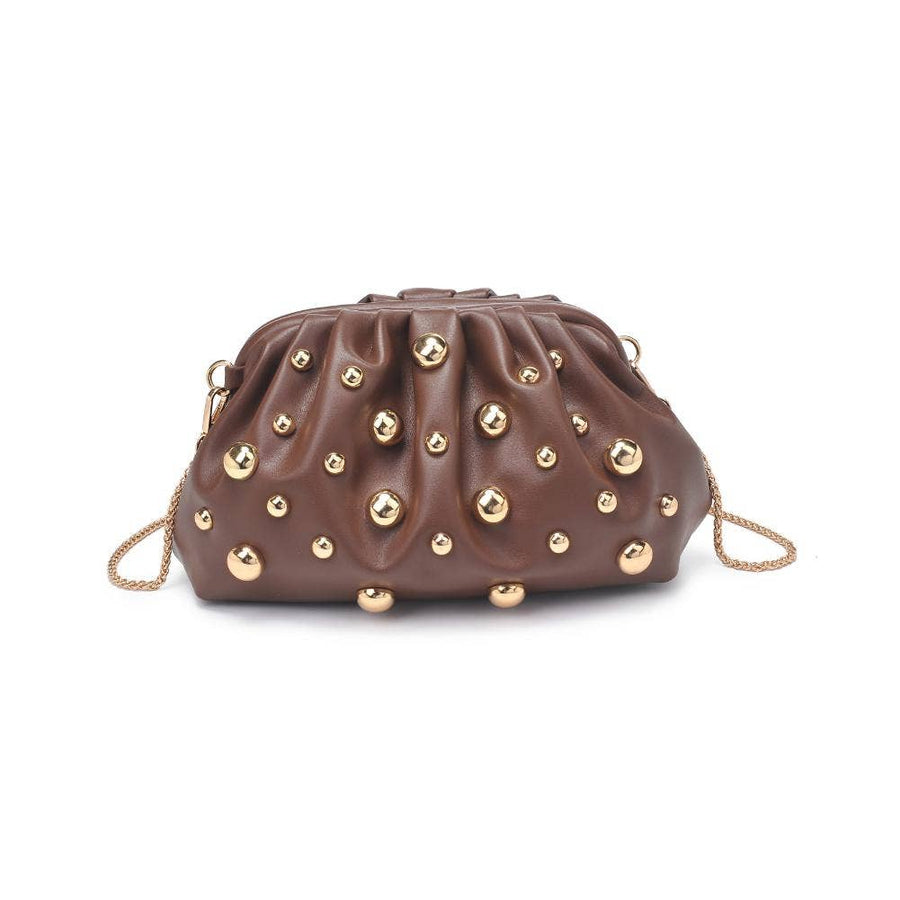 Carey Studded Clutch