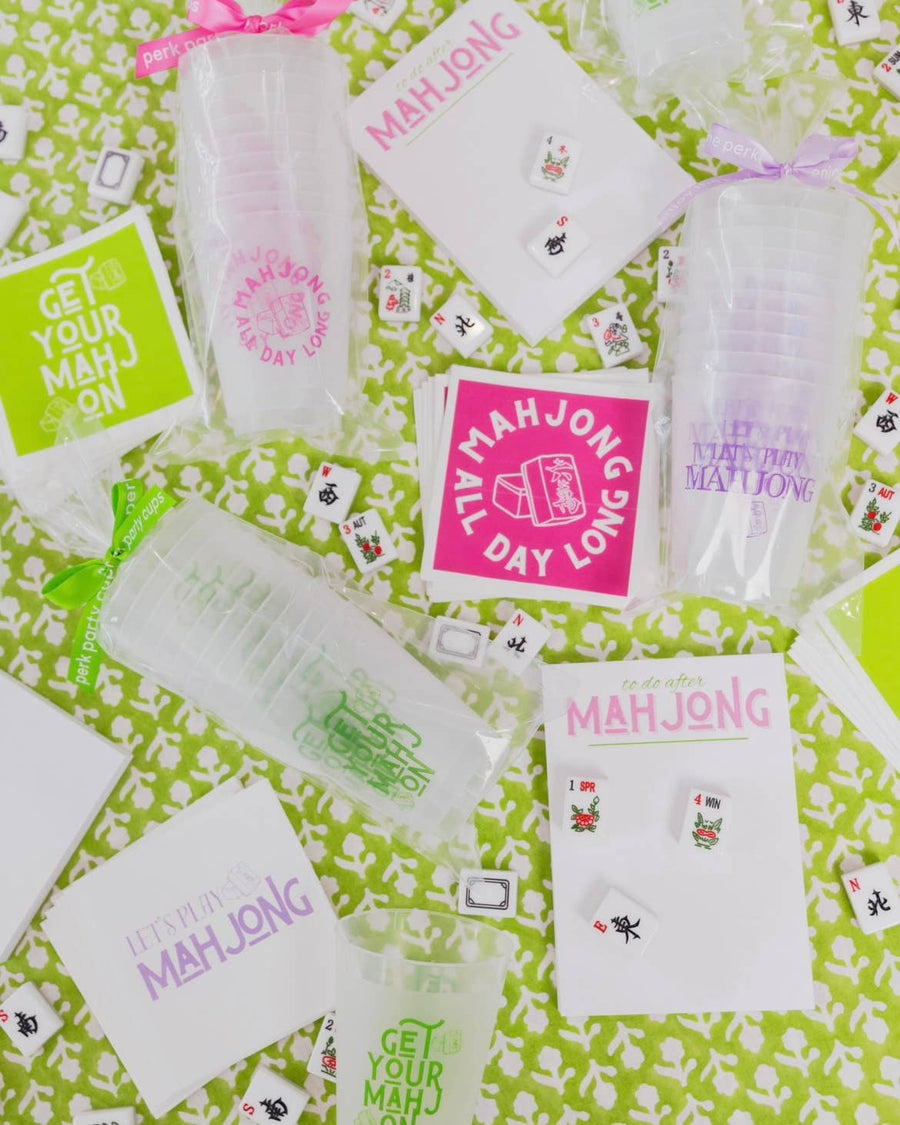 Let’s Play Mahjong Paper Napkins
