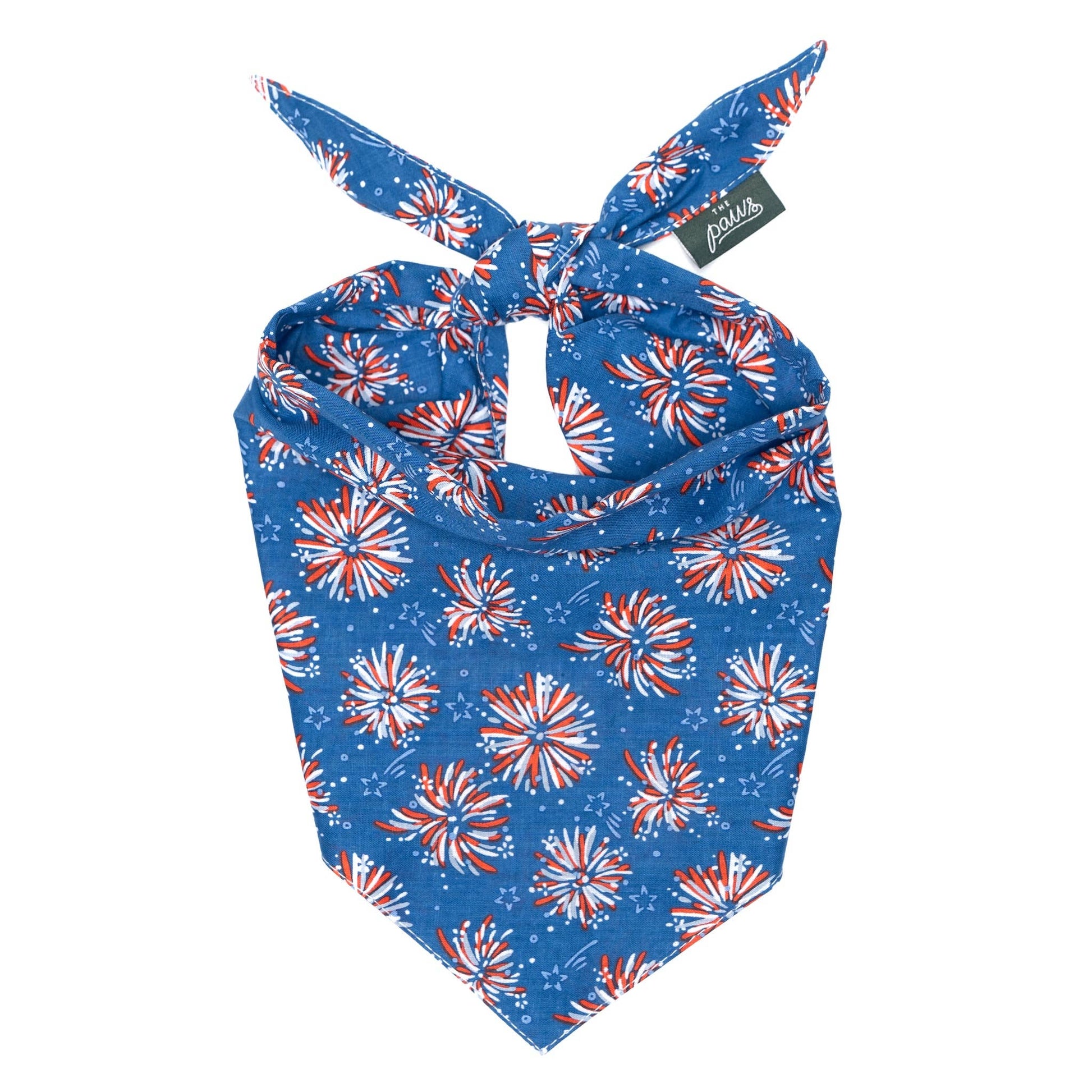 3 Pack of USA Summer Dog Bandanas - The Paws