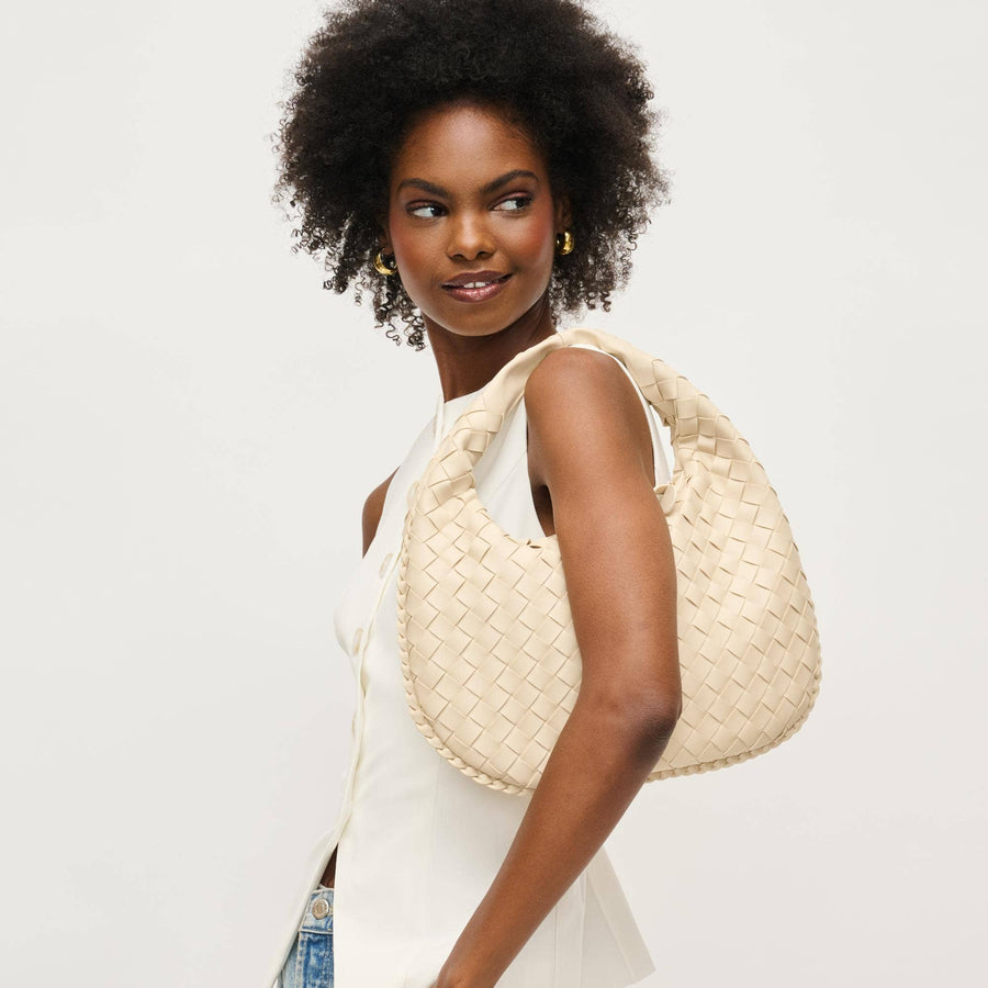Wendy Woven Shoulder Bag