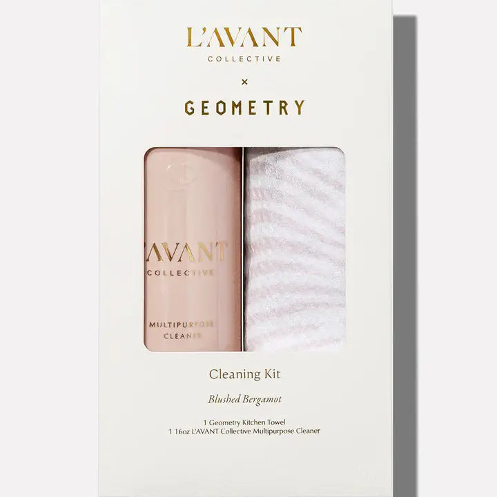 L'AVANT x Geometry Cleaning Kit Blushed Bergamot