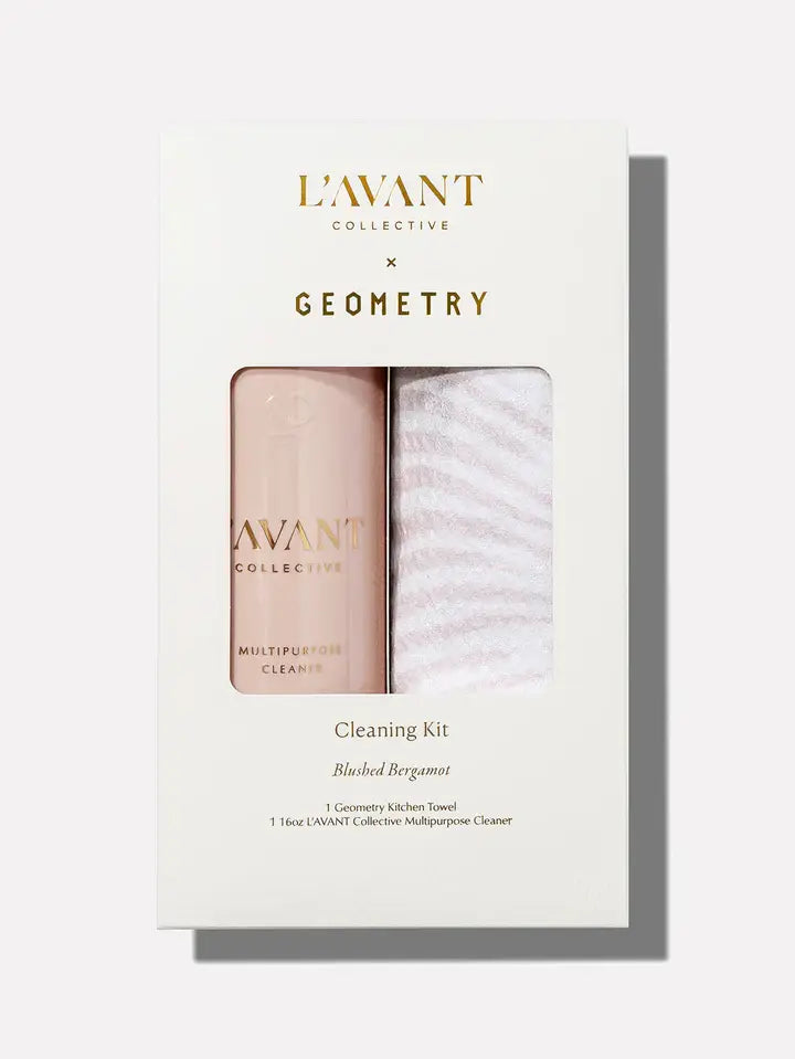 L'AVANT x Geometry Cleaning Kit Blushed Bergamot