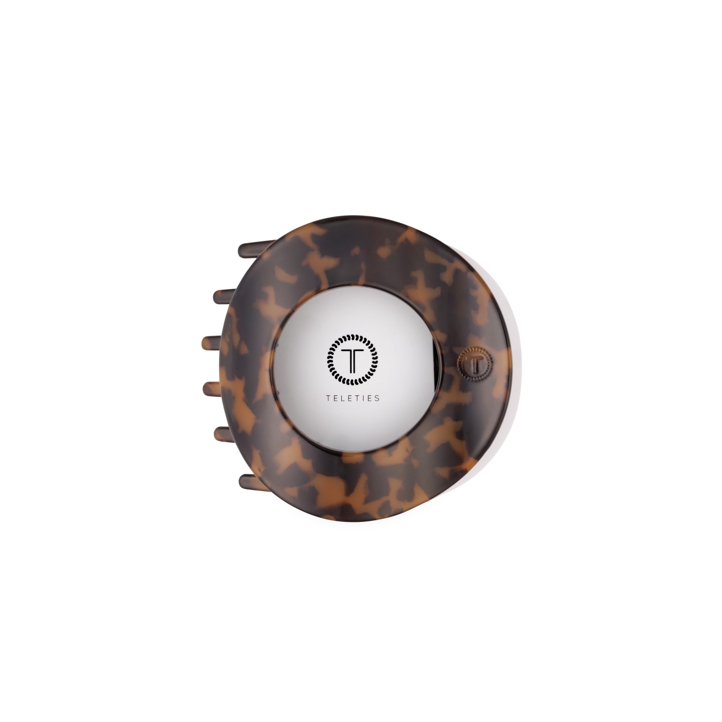 Tortoise | Medium | Flat Circle Hair Clip
