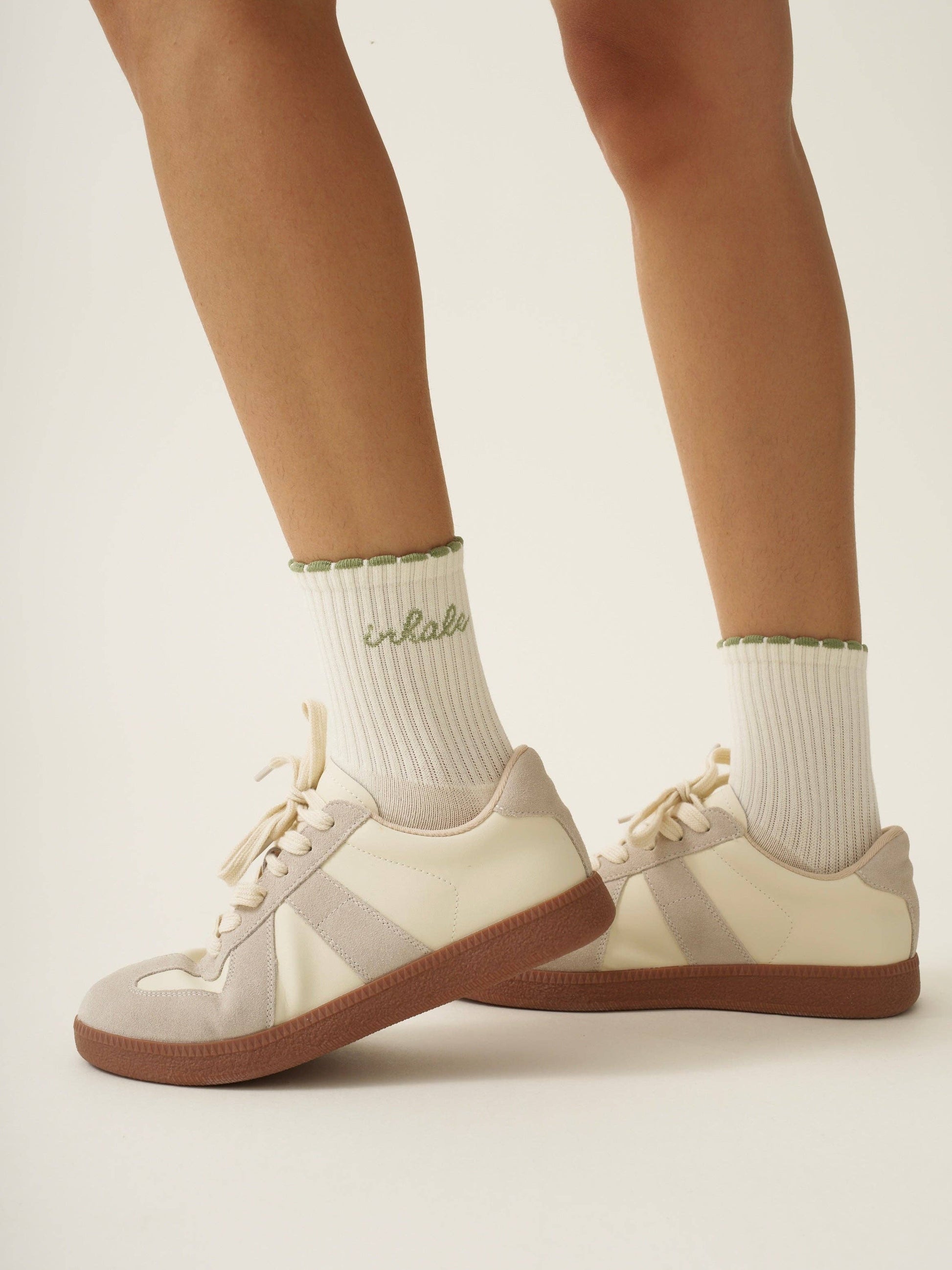 Inhale Exhale Grip Sock, Pilates Socks