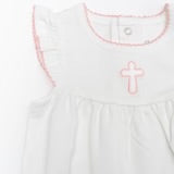 Pip Flutter Bubble - Pink Cross 0-3 mo