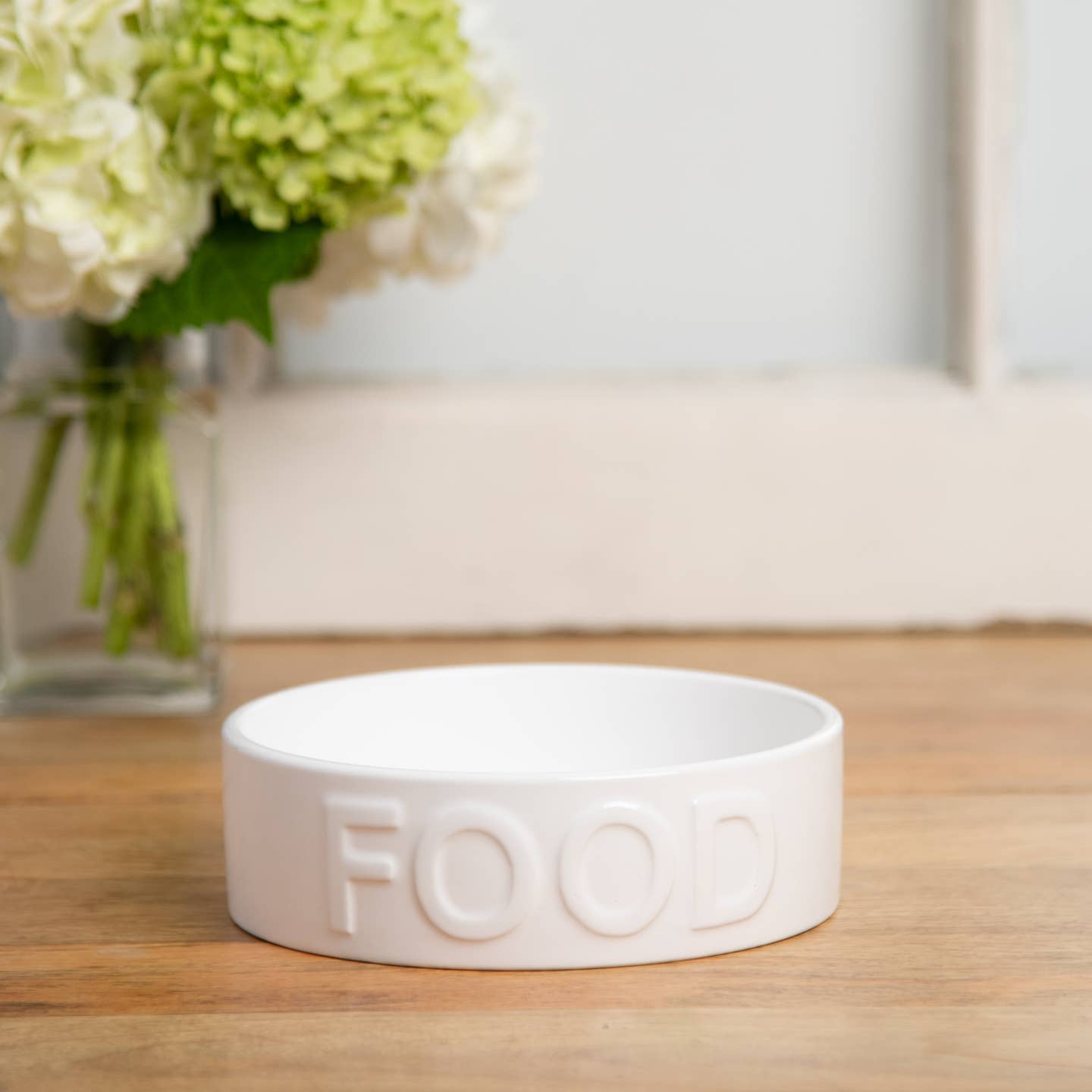 Classic Food White Pet Bowl