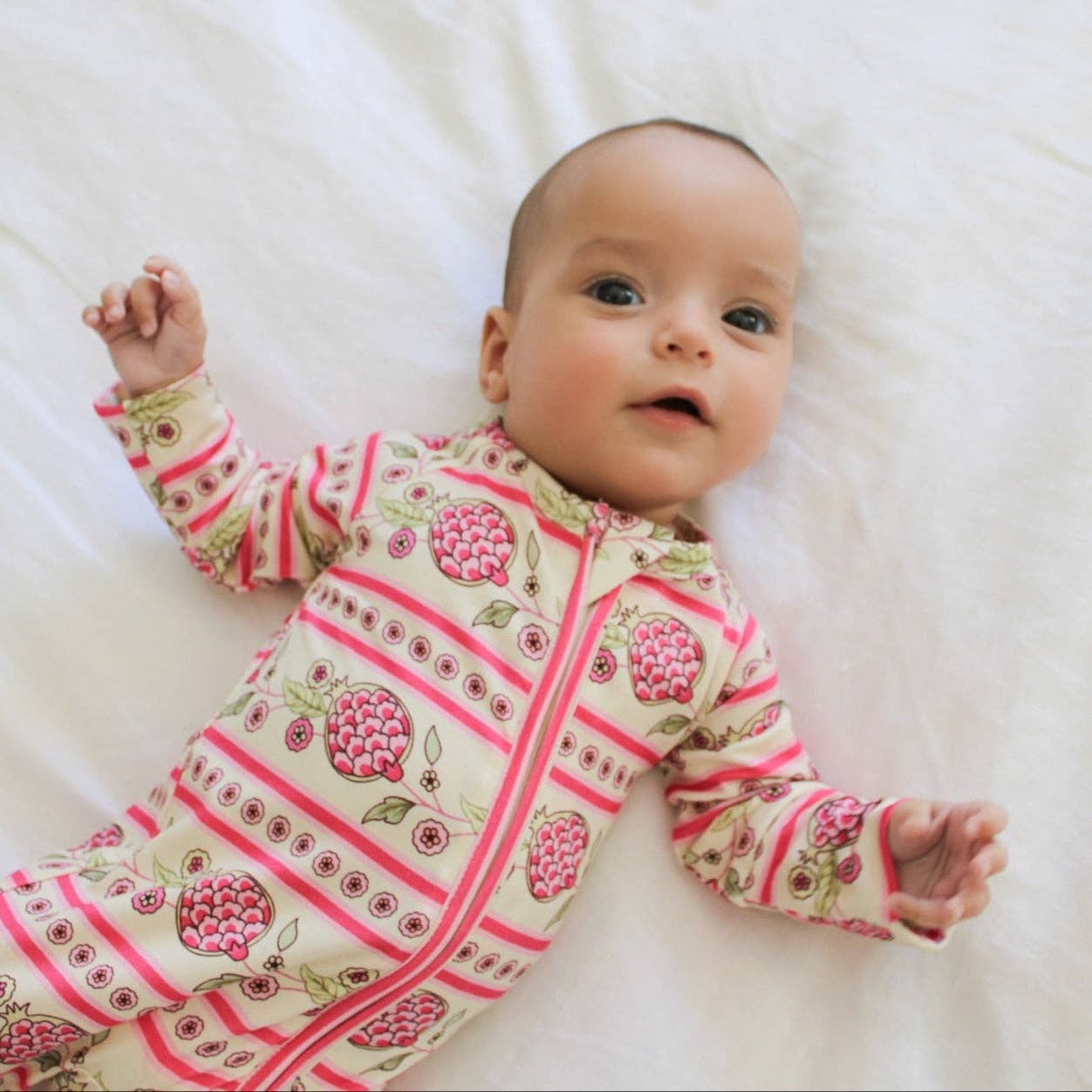 Pomegranate Soiree Bamboo Sleeper