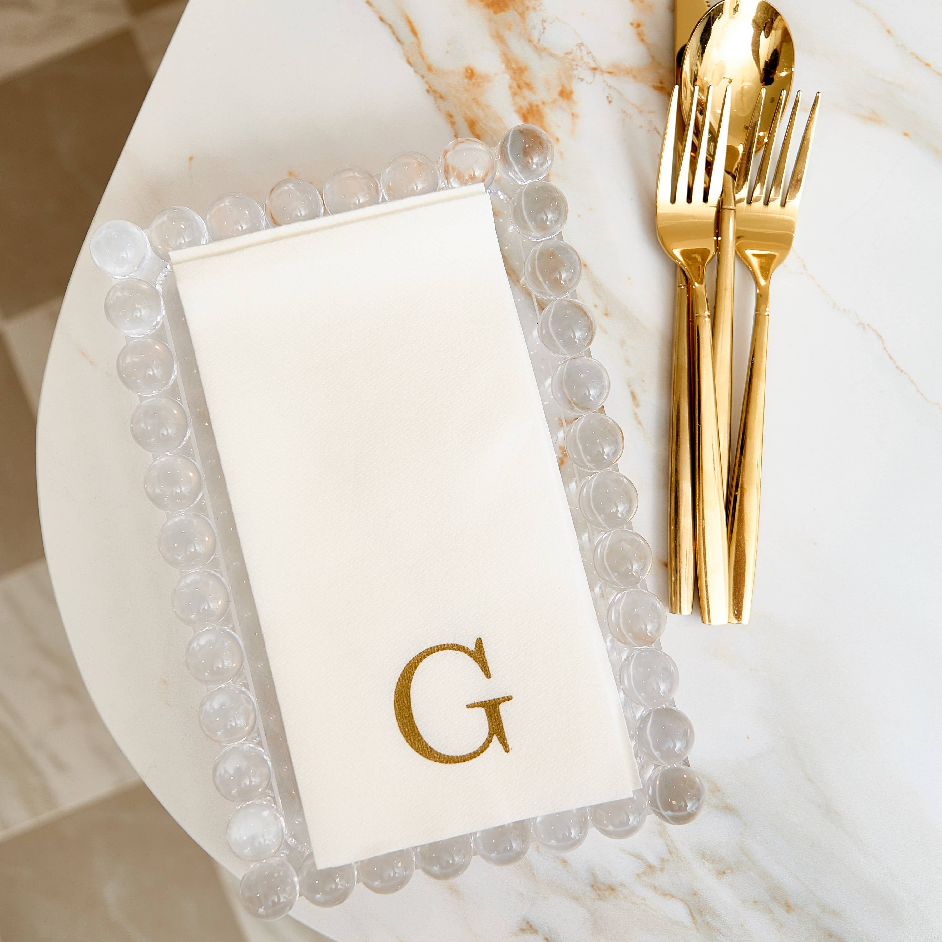 Medium Bubble Lucite Tray