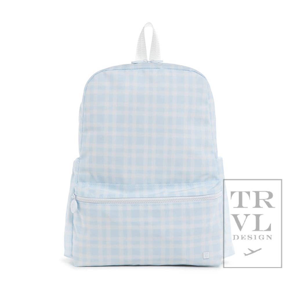 Pimlico Plaid Blue Backpack