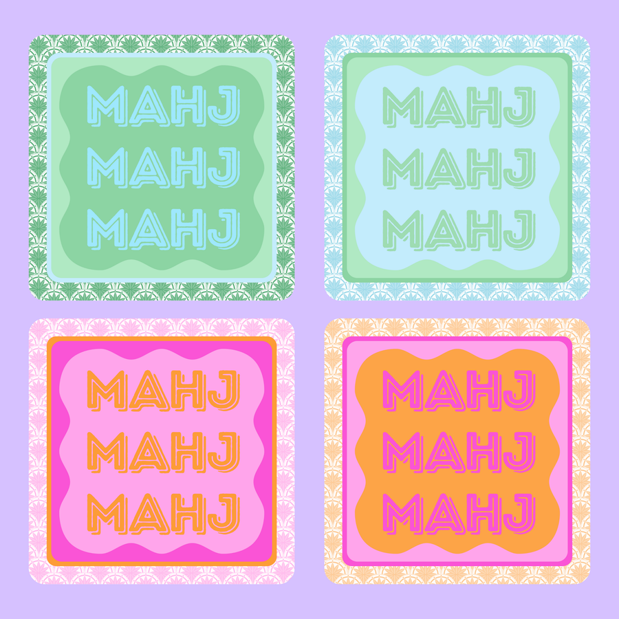 Mahj Mahi Mahj Coaster Set