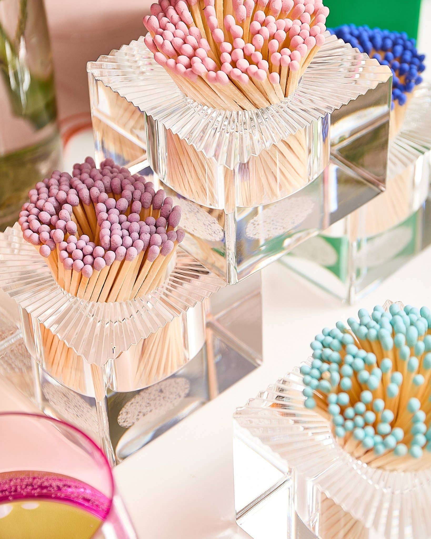 Square Match Striker | Lavender Matches