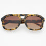 Voyager Acetate Oversized Aviator Sunglasses