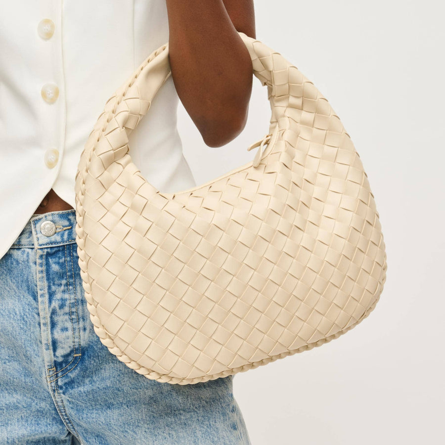 Wendy Woven Shoulder Bag
