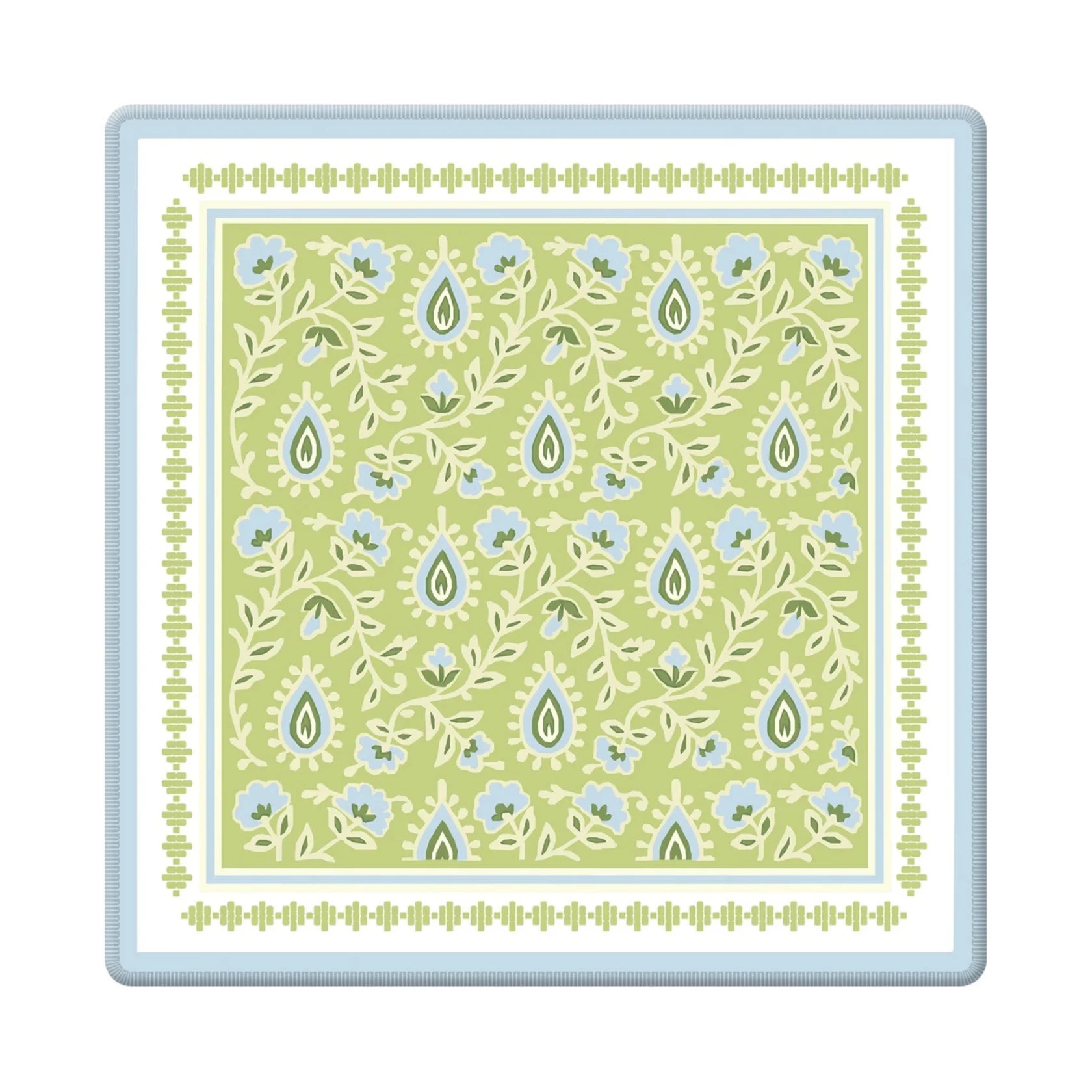 The Signature Paisley Mahjong Mat