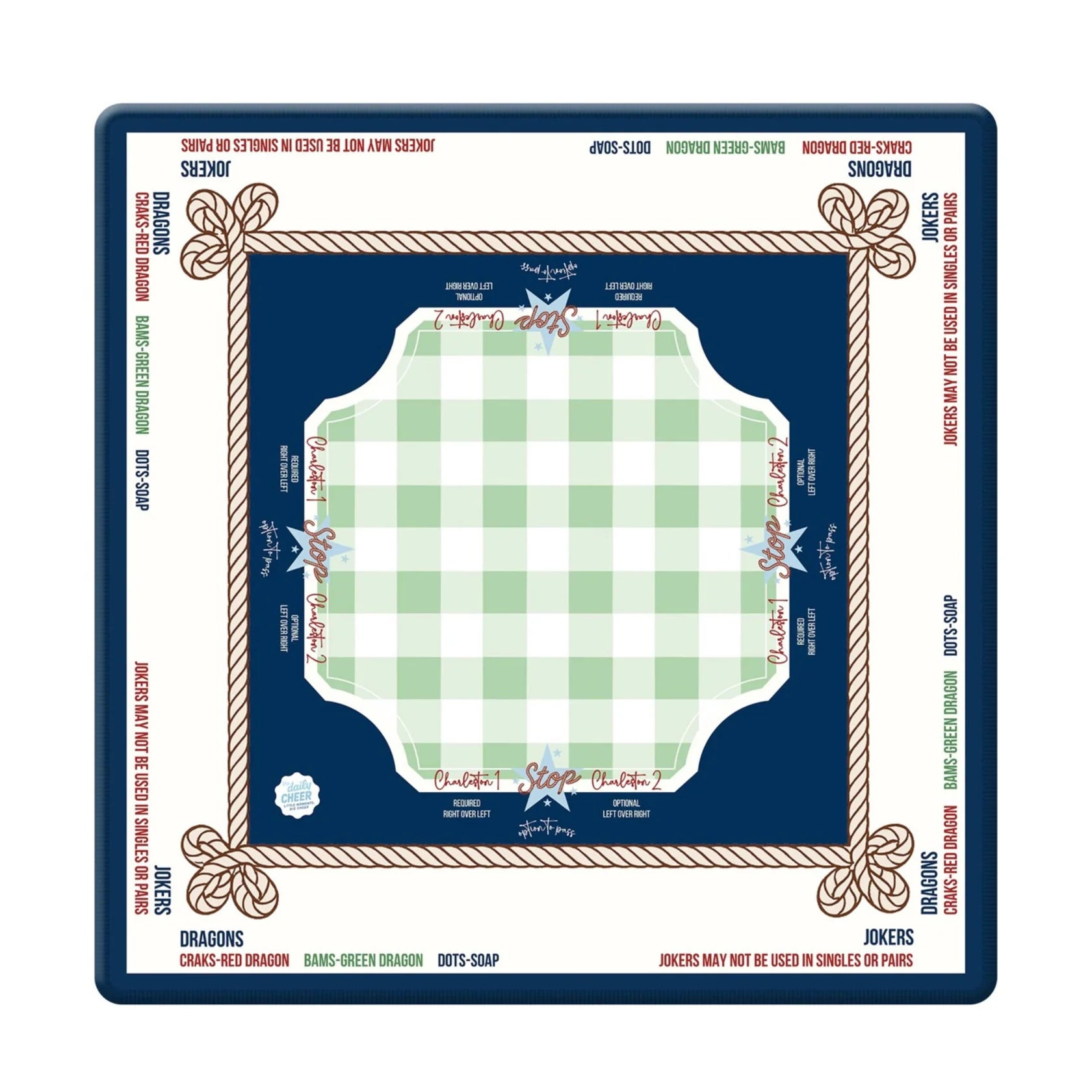 The Lovely Lasso Mahjong Mat