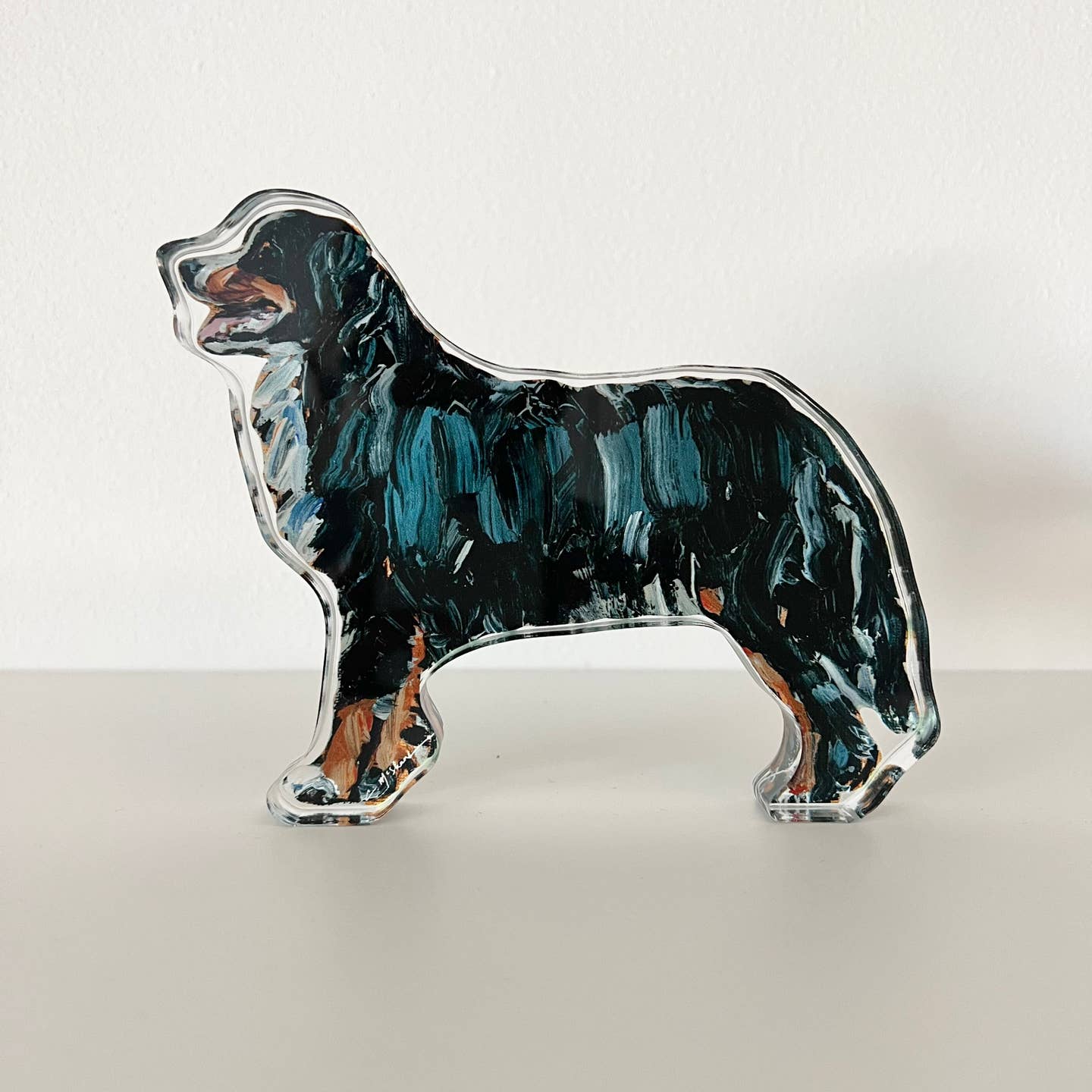 "Bernese Mountain Dog" Acrylic Block