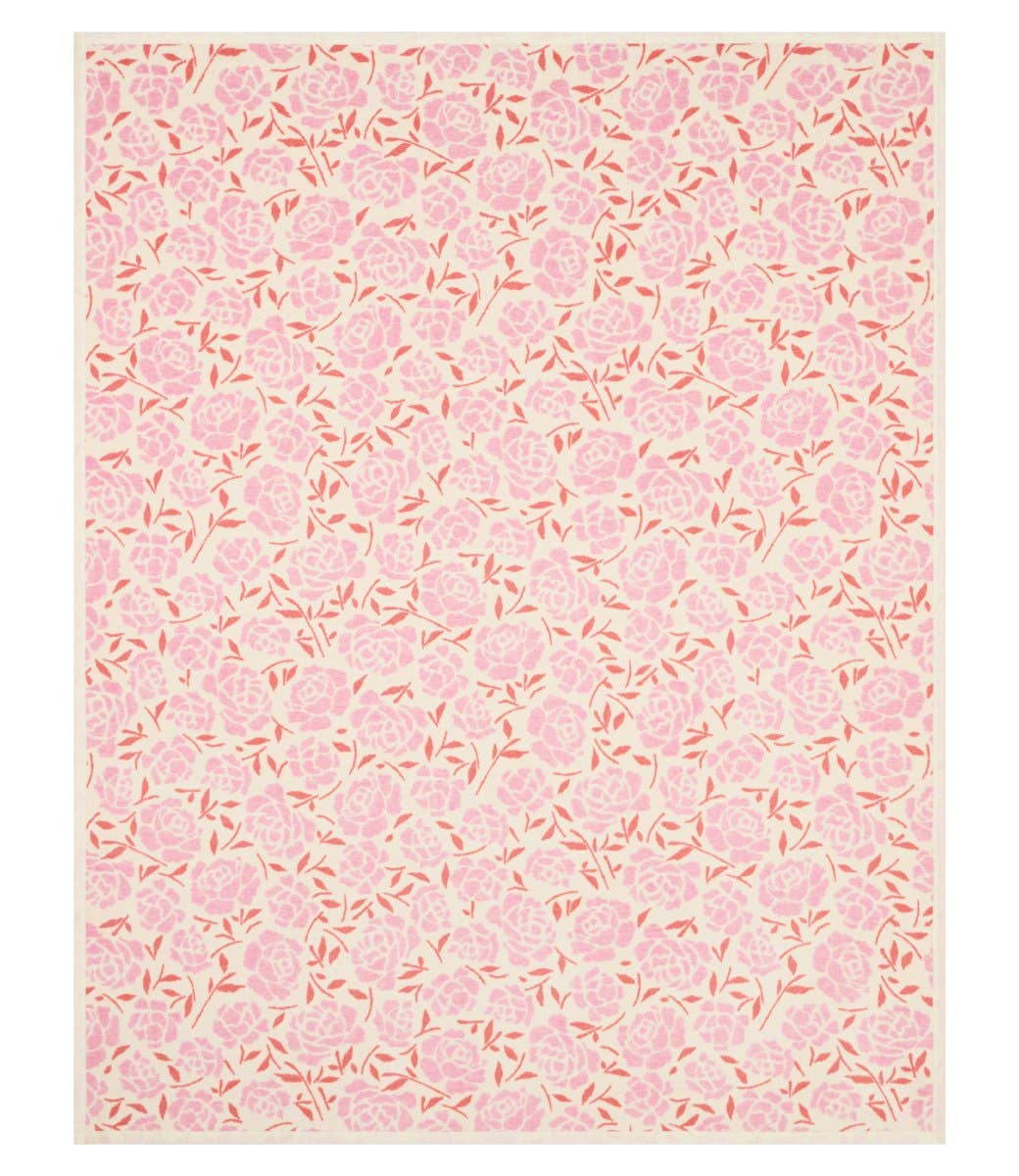 Peony Petals Blanket