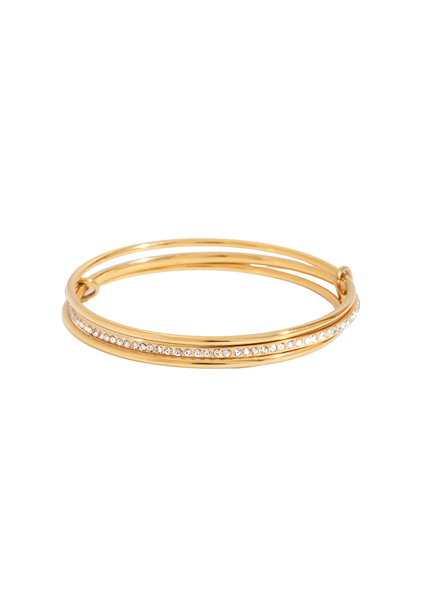 Ella Gold Bangle Bracelet
