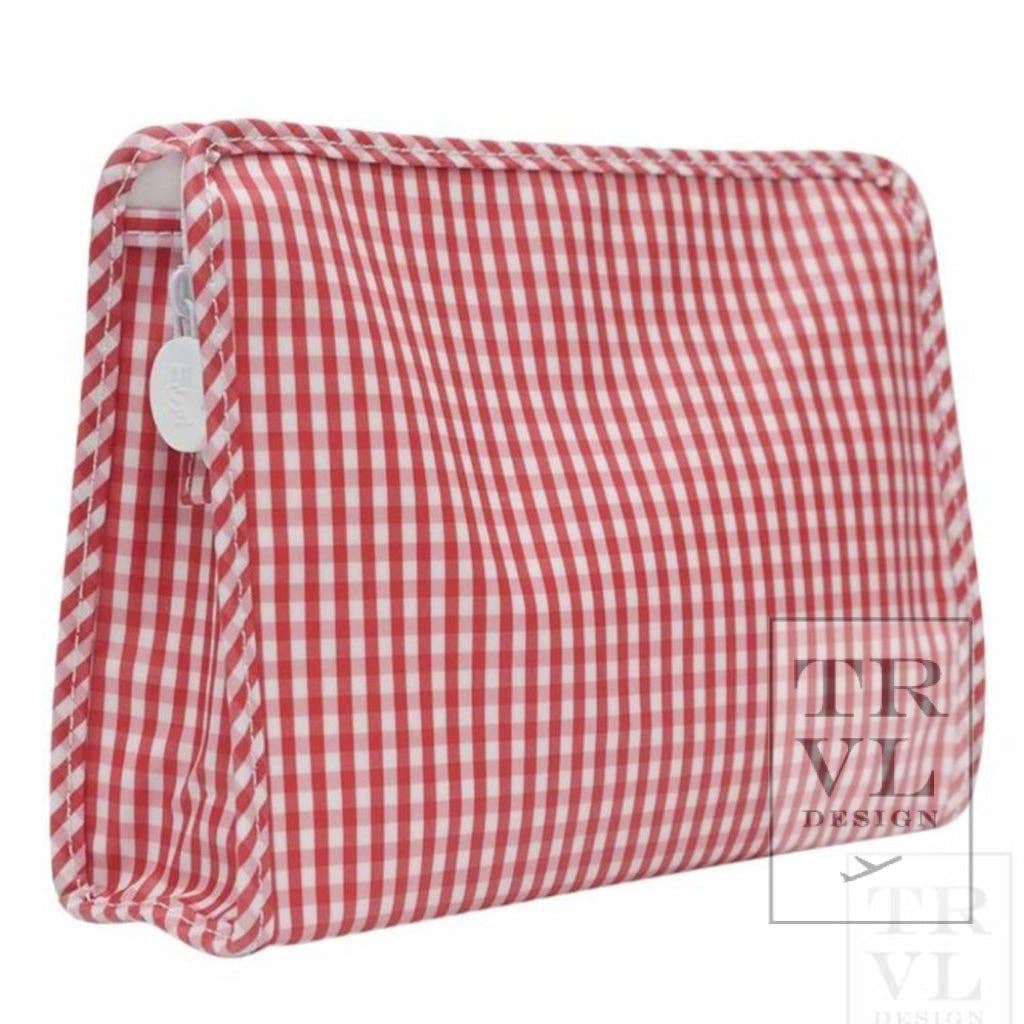 Roadie Large - Gingham Red *trvl Deal
