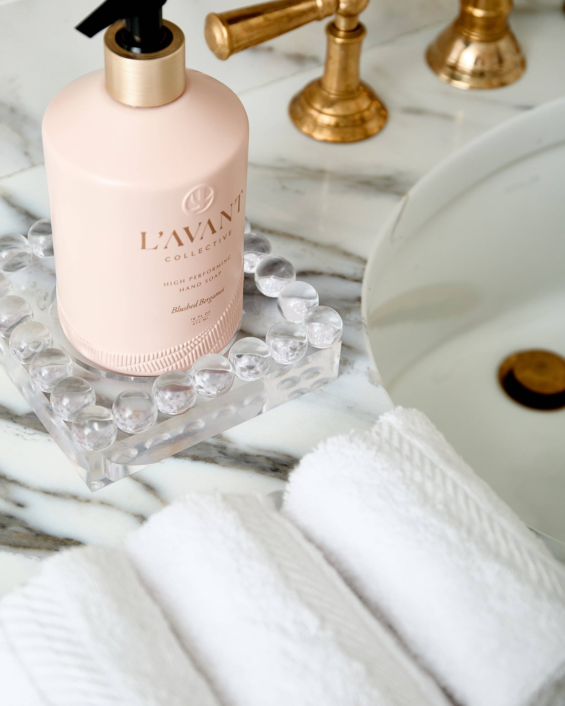 Small Bubble Lucite Tray