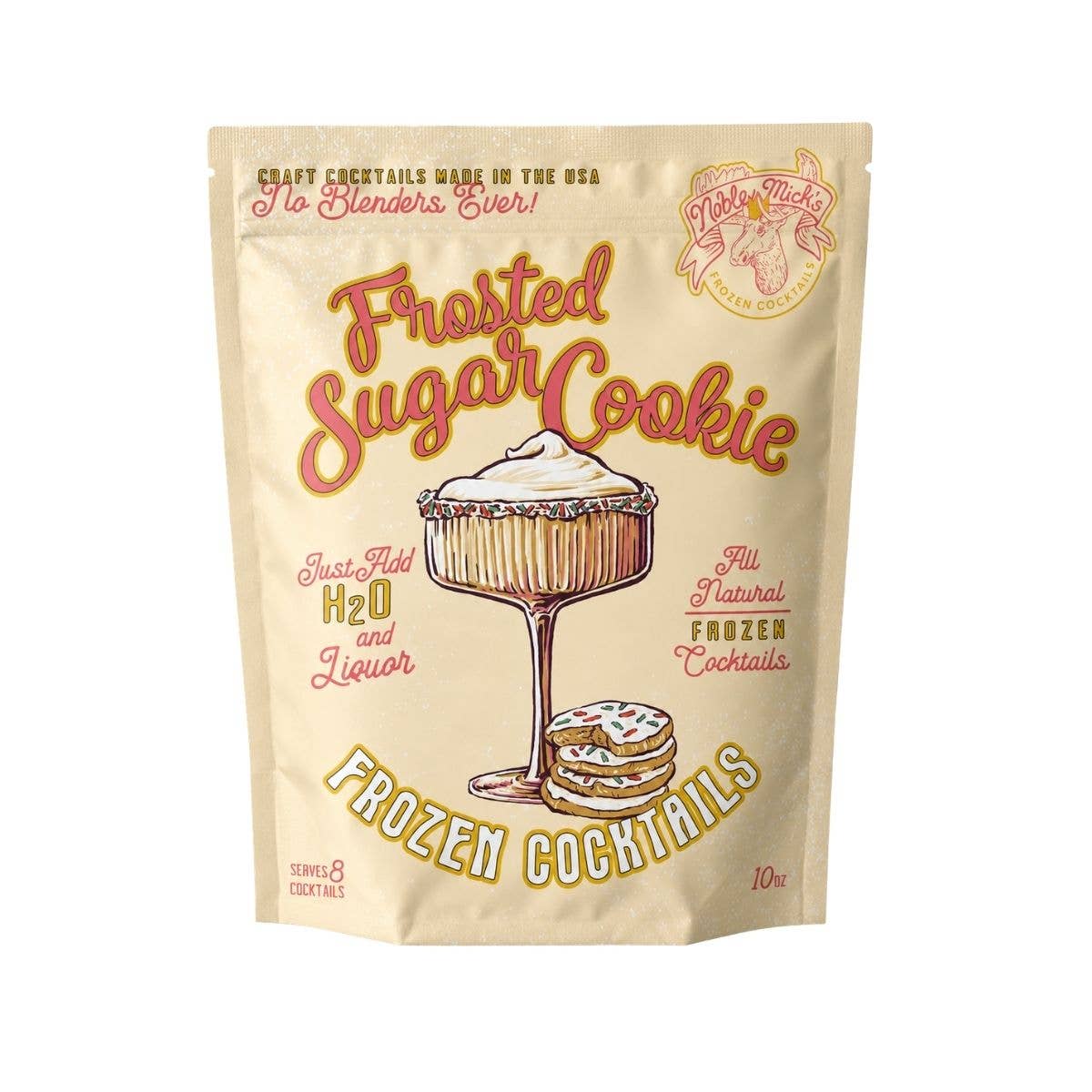 Frosted Sugar Cookie Frozen Cocktail