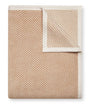 Harborview Herringbone Tan Blanket