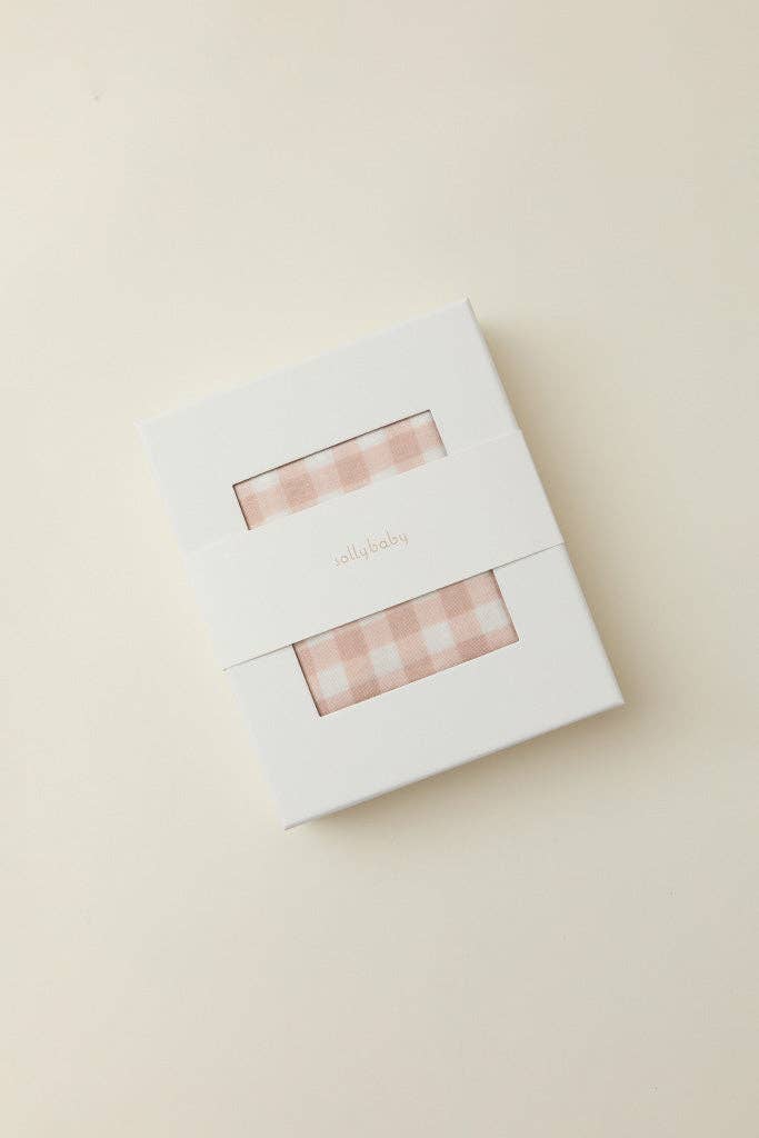Rosebud Gingham Wrap