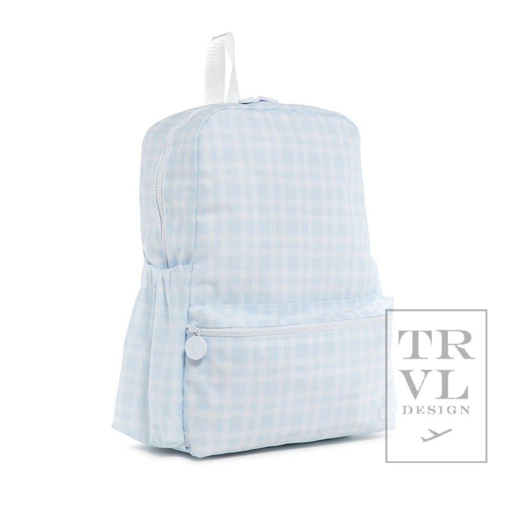 Pimlico Plaid Blue Backpack