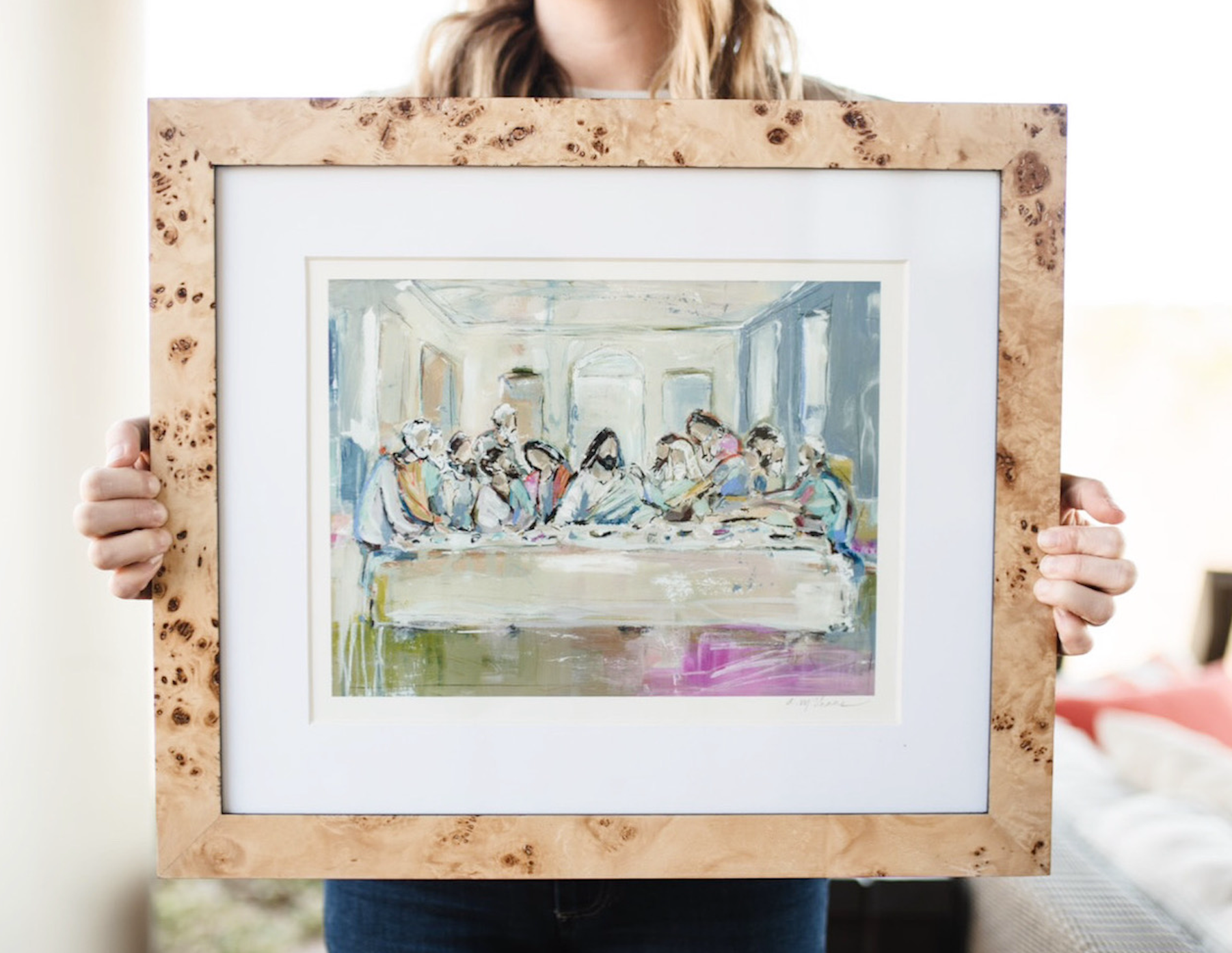 "Legacy Meal II" on paper