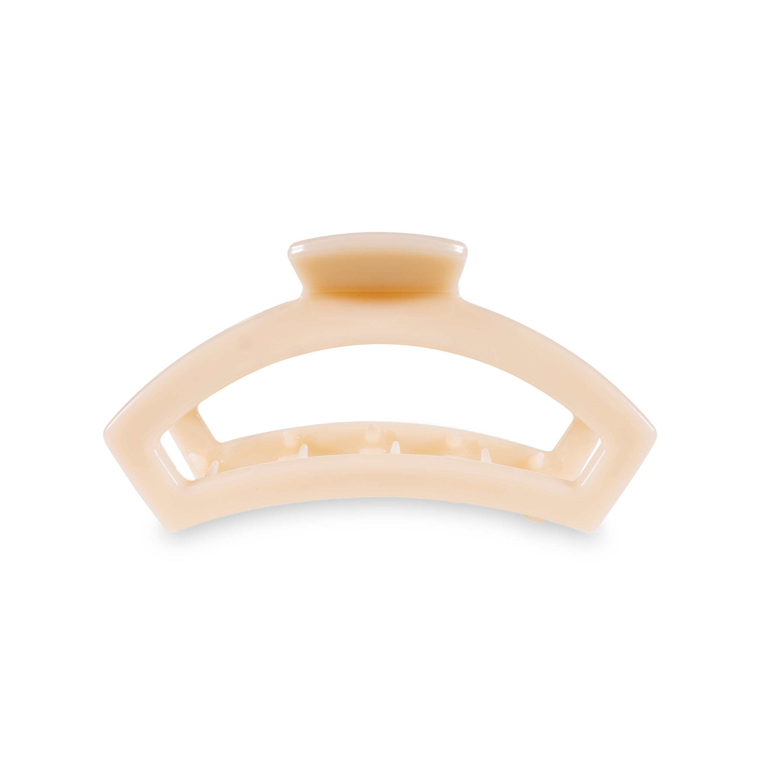 Open Hair Clip | Medium | Almond Beige