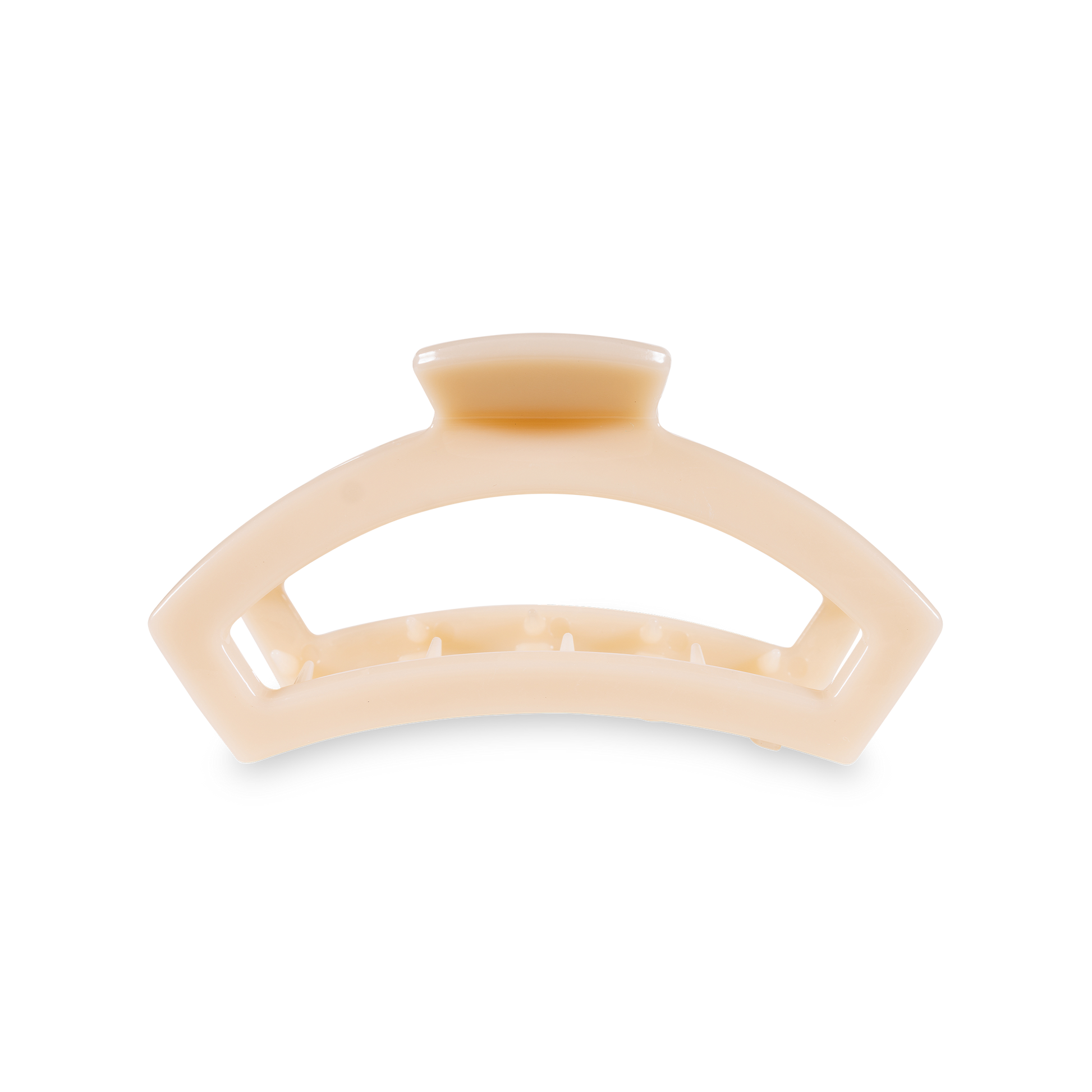 Open Hair Clip | Medium | Almond Beige