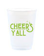 Cheers Y'all Reusable Frost Flex Cups