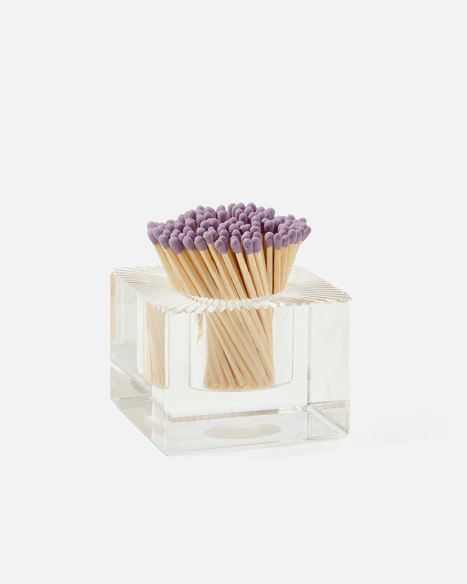 Square Match Striker | Lavender Matches
