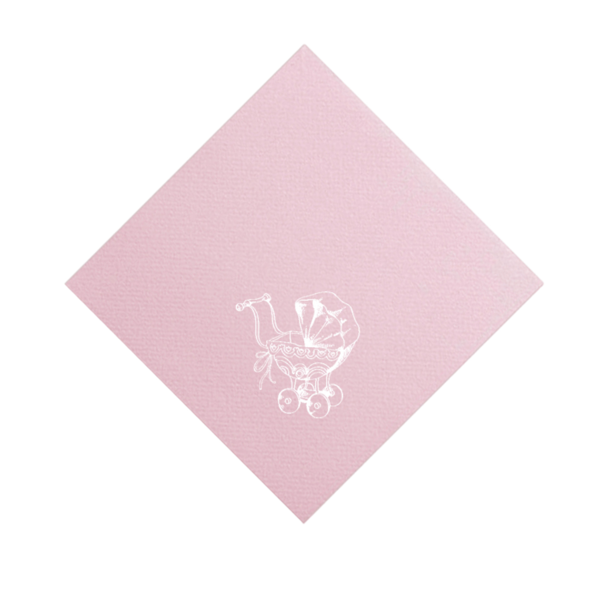 Pink Carriage Napkin
