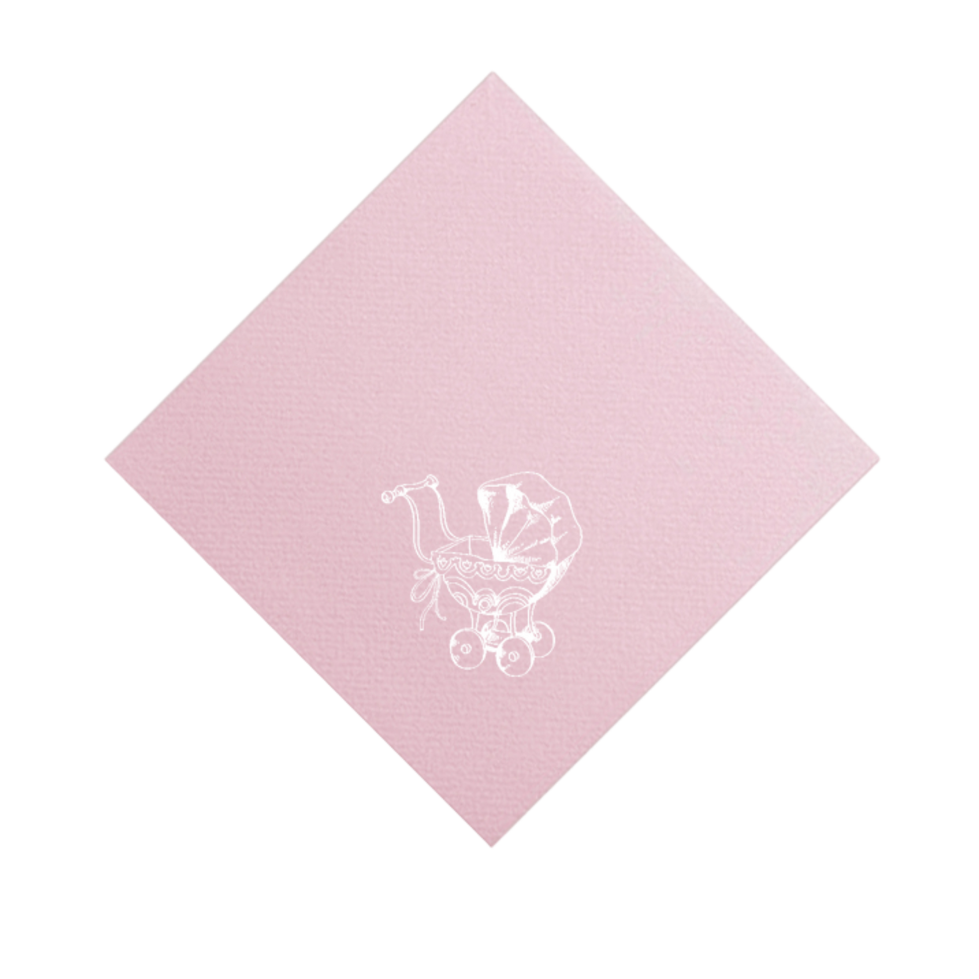 Pink Carriage Napkin