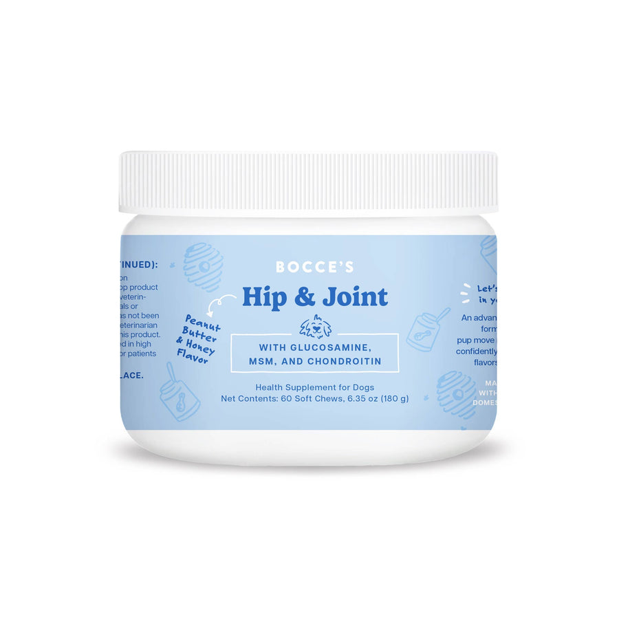 Bocce's Bakery Hip & Joint Soft Chew Dog Supplement 60 Count