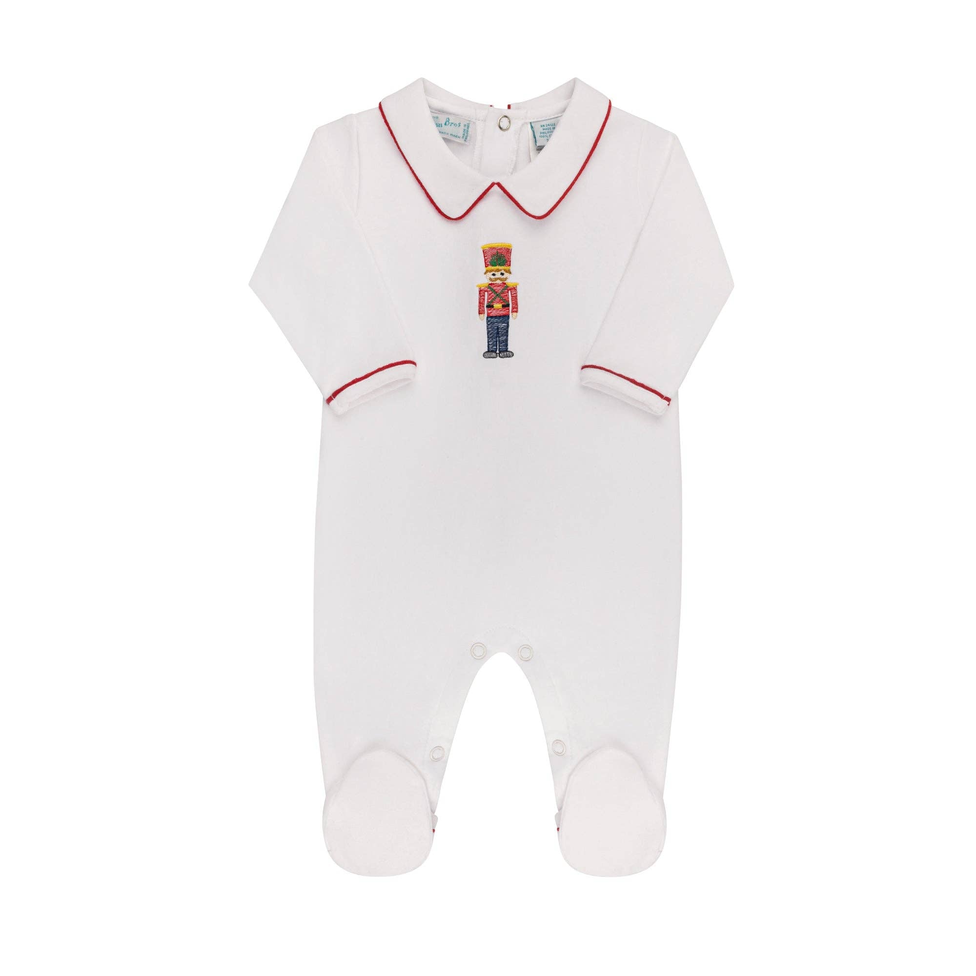 Boys Little Soldier Cotton Romper