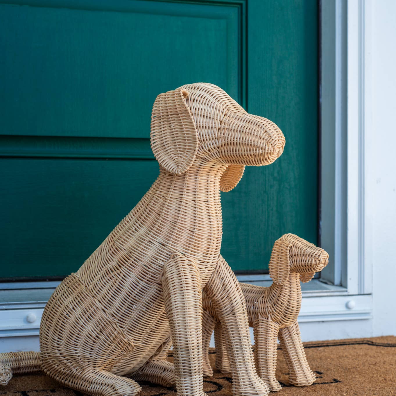 Potcake Rattan Dog - Small
