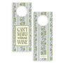  Imperial Gardens Mahjong Wine Bottle Gift Tag 